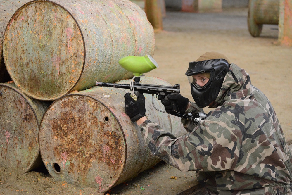 39th Signal and USAG Benelux paintball exercise