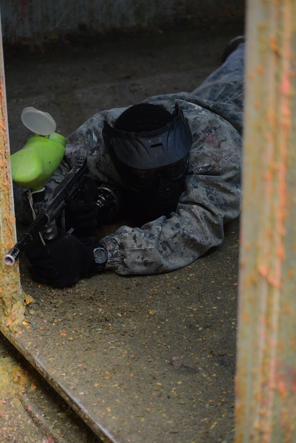 39th Signal and USAG Benelux paintball exercise