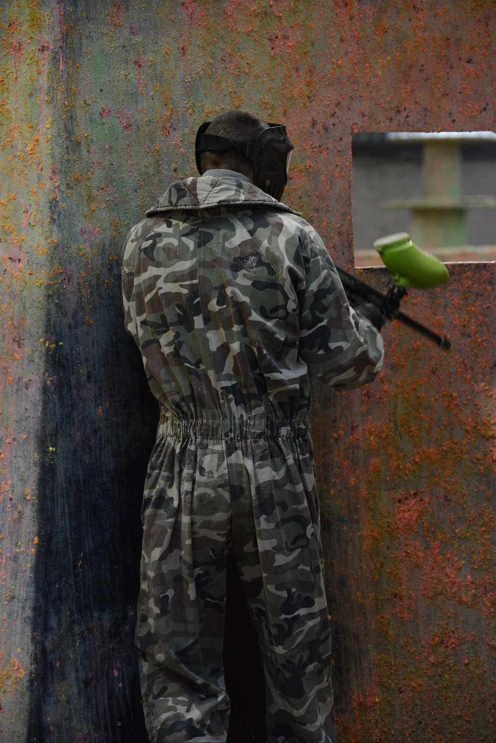 39th Signal and USAG Benelux paintball exercise