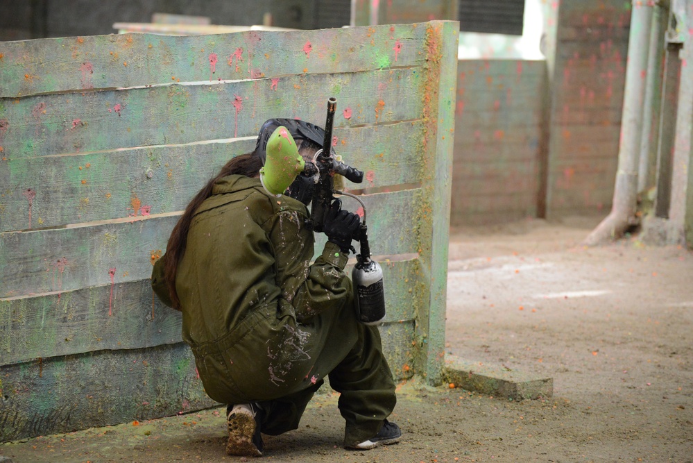 39th Signal and USAG Benelux paintball exercise