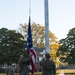 2nd Marine Division Morning Colors Ceremony