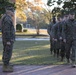 2nd Marine Division Morning Colors Ceremony