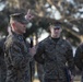 2nd Marine Division Morning Colors Ceremony