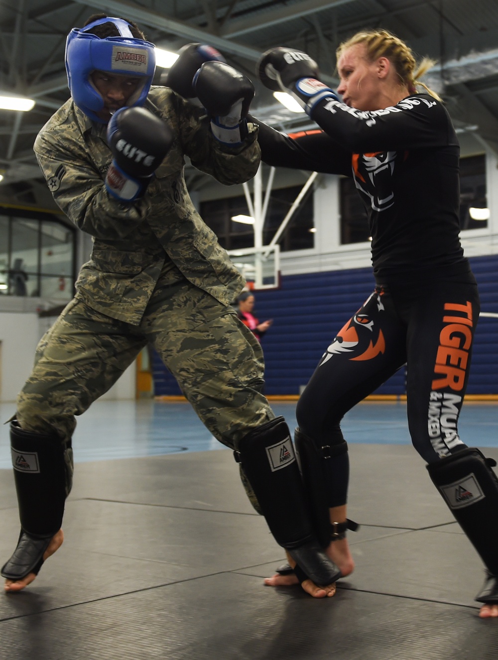 Airmen Train with UFC fighters