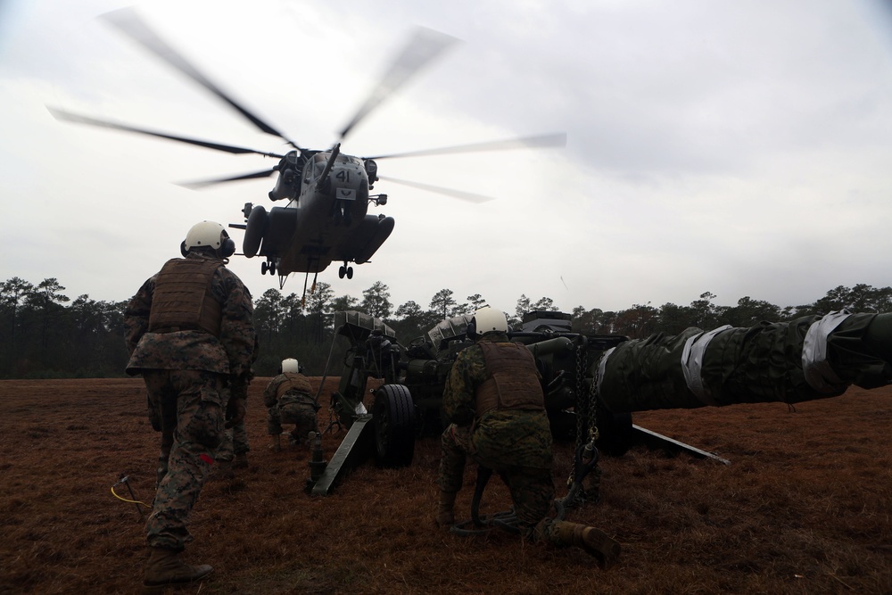 Combat Logistics Battalion 6 supports artillery