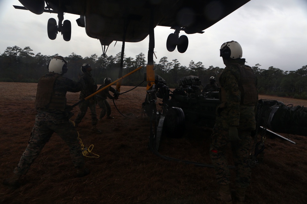 Combat Logistics Battalion 6 supports artillery