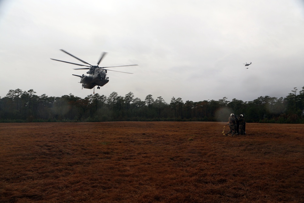 Combat Logistics Battalion 6 supports artillery