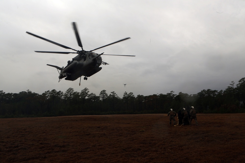 Combat Logistics Battalion 6 supports artillery