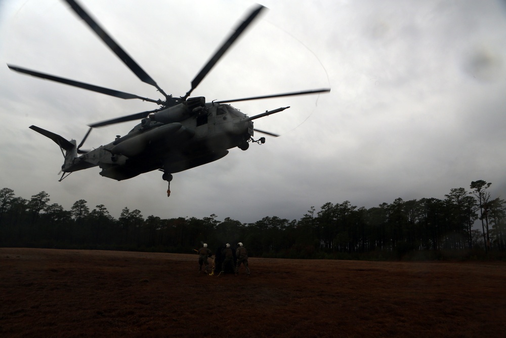 Combat Logistics Battalion 6 supports artillery