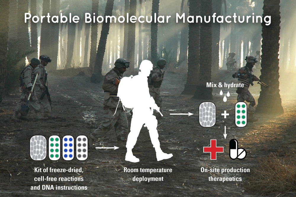 Portable Biomolecular Manufacturing