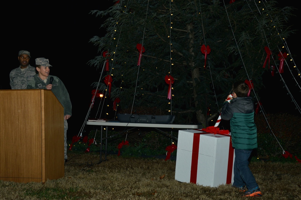 Langley lights the night with holiday cheer