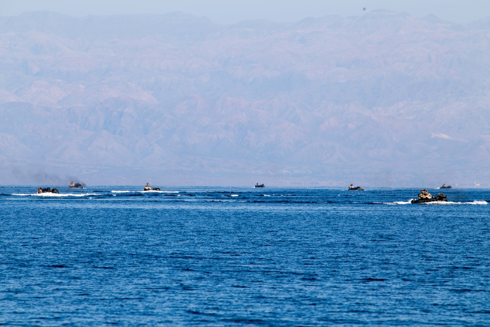 11th Marine Expeditionary Unit Amphibious Beach Landing