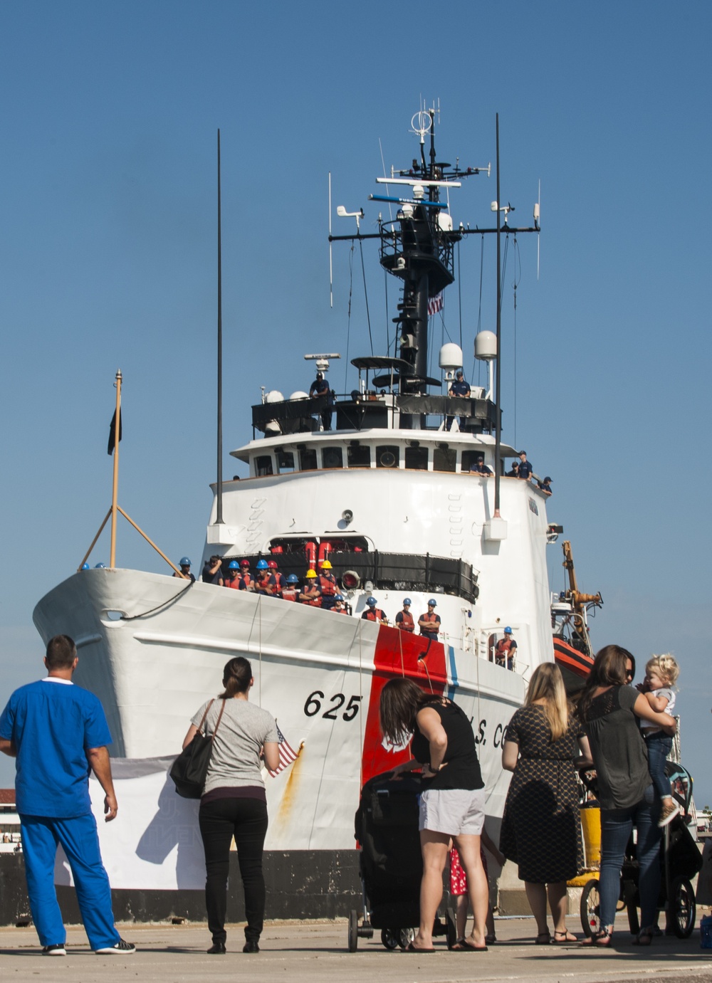 Coast Guard crew returns from 7-week patrol in the South Florida Straits