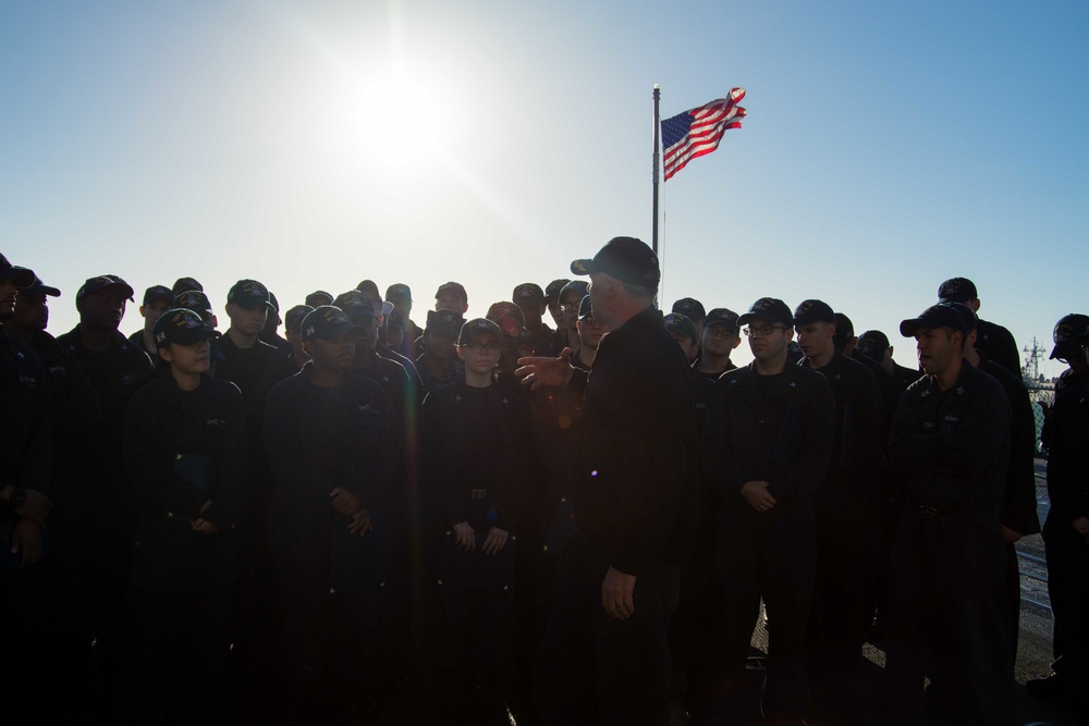 USS Mason (DDG 87) Rota Port Visit