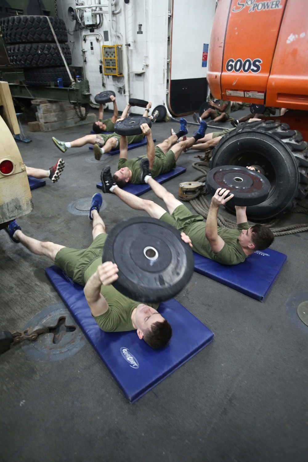 22nd MEU Corporals' Course Physical Training