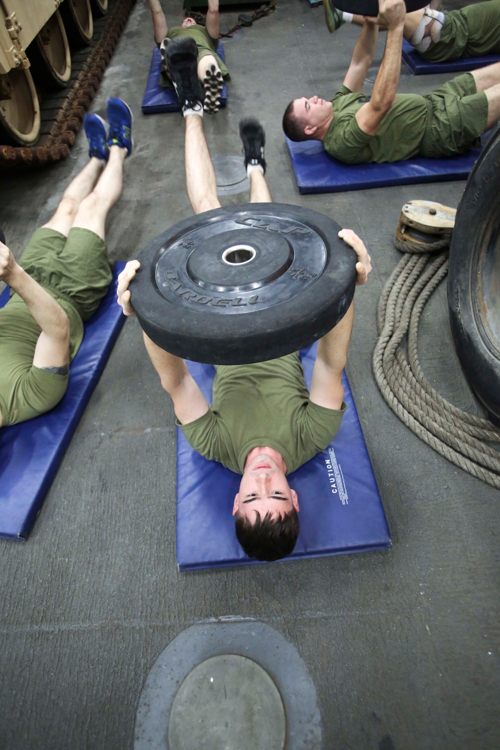 22nd MEU Corporals' Course Physical Training