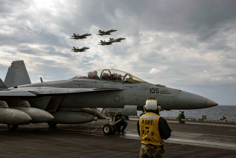 USS Dwight D. Eisenhower Deployment