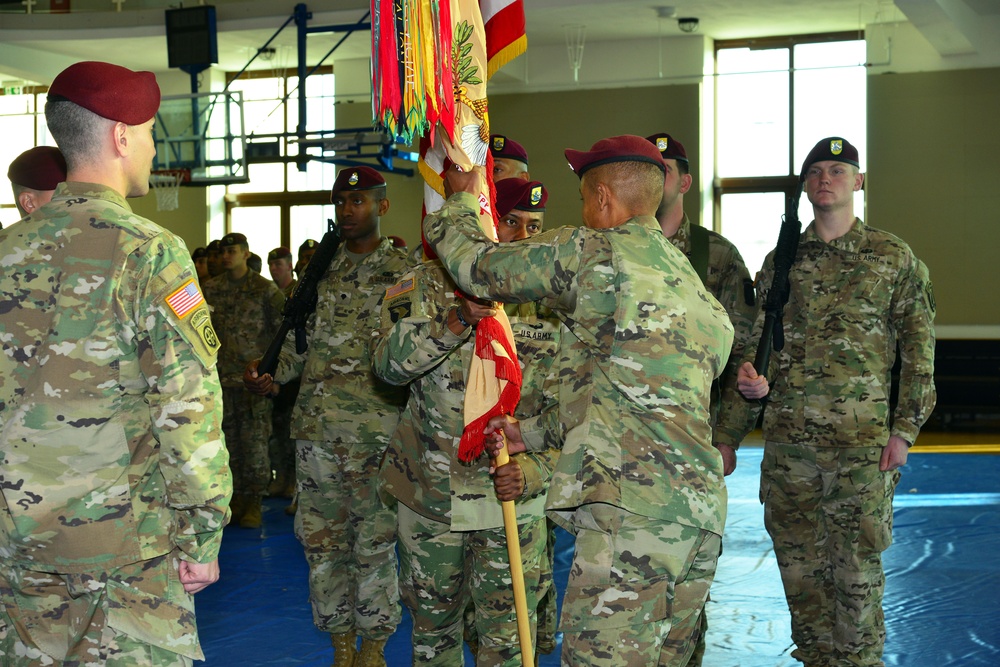 Change of Responsibility Ceremony 173rd Brigade Support Battalion, 173rd Airborne Brigade