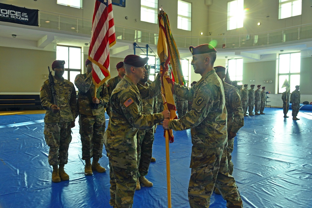 Change of Responsibility Ceremony 173rd Brigade Support Battalion, 173rd Airborne Brigade