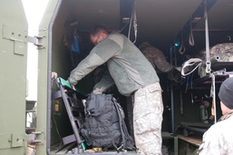 Medics replenish supplies