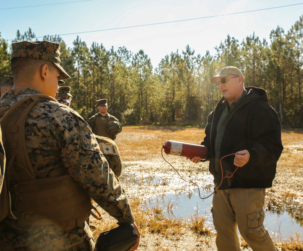 CLB-8 participates in counter IED course for upcoming deployment