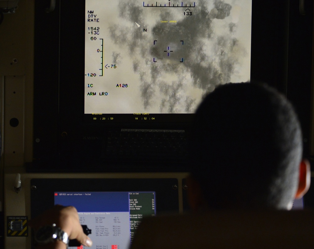 Inside look: A sensor operator’s first weapons strike