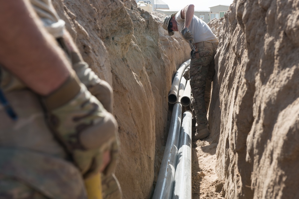 Advance team clears way for combat ops