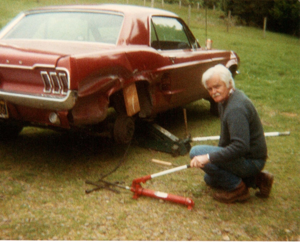 From engine grease to Air Force blues