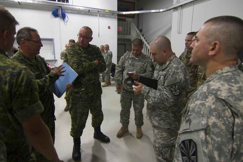 ARIZONA ARMY NATIONAL GUARD, CANADIAN ARMY PARTNER IN LOGISTICS