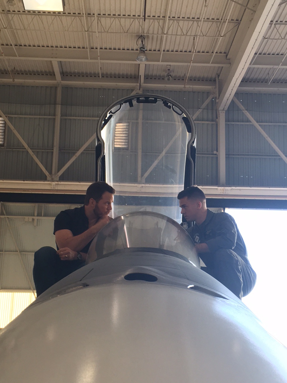 Chris Pratt visits MCAS Miramar