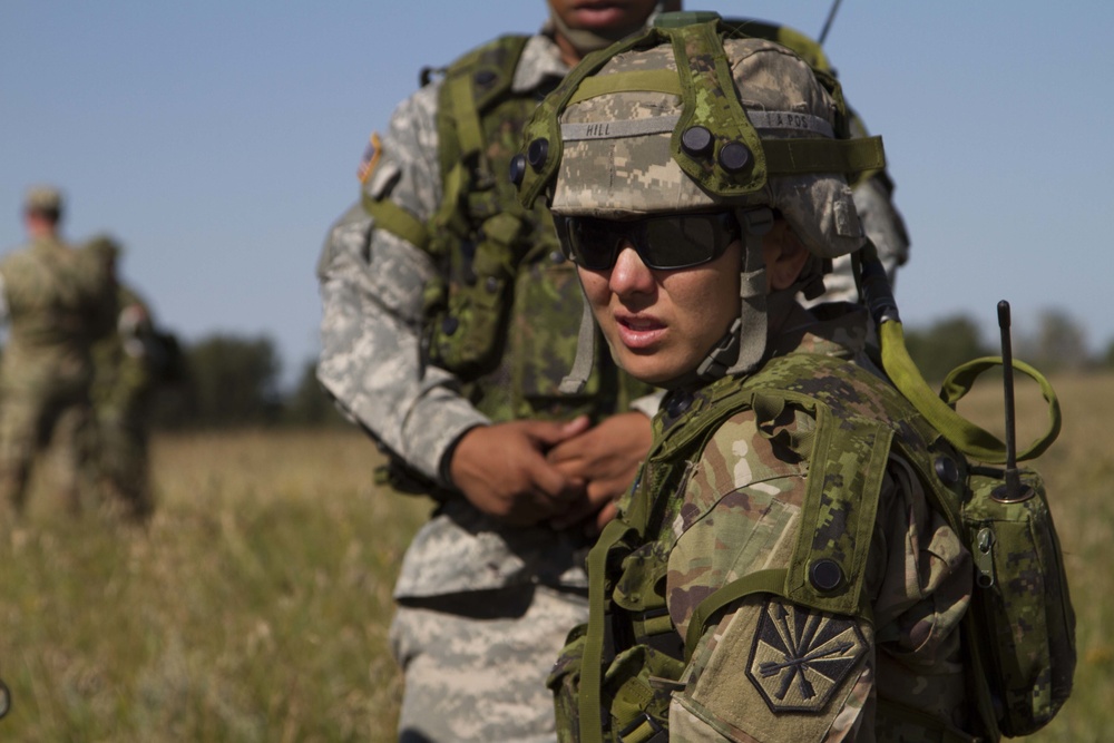 ARIZONA ARMY NATIONAL GUARD, CANADIAN ARMY PARTNER IN LOGISTICS