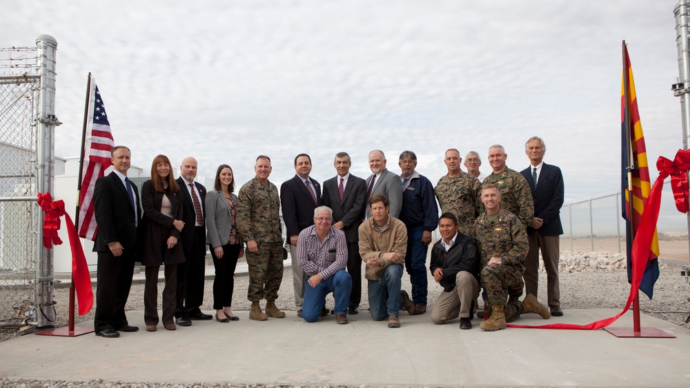 MCAS Yuma Microgrid Ribbon Cutting Ceremony