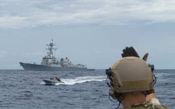 Coast Guard, Navy complete joint fisheries patrol in Oceania, promote regional stability