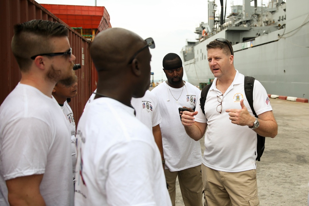 Military Sealift Command delivers Handclasp, joy in time for holidays