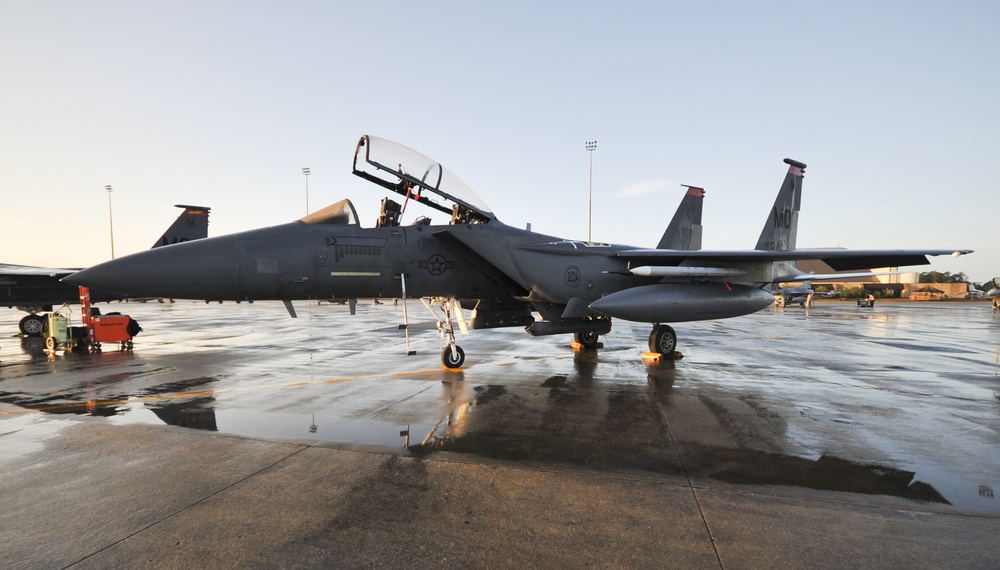 The Bold Tigers tear up the skies at Tyndall AFB during Checkered Flag 17-1