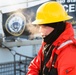 Coast Guard Cutter Spencer crew prepares to get underway in bitter cold