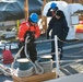 Coast Guard Cutter Spencer crew prepares to get underway in bitter cold