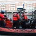 Coast Guard Cutter Spencer crew prepares to get underway in bitter cold