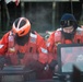 Coast Guard Cutter Spencer crew prepares to get underway in bitter cold