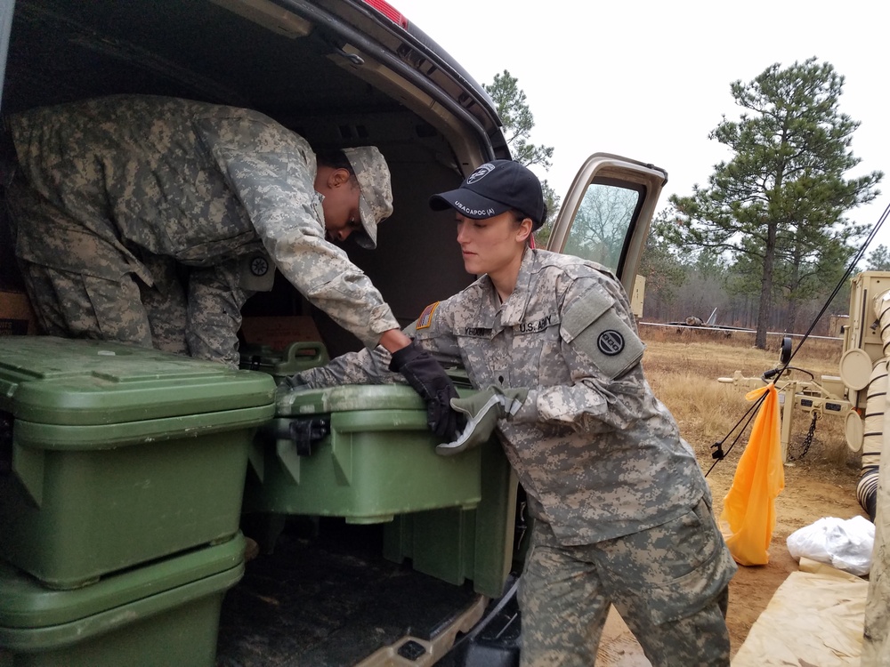 Fuel for Training: Food Service Personnel Play Key Role in Toy Drop Operations