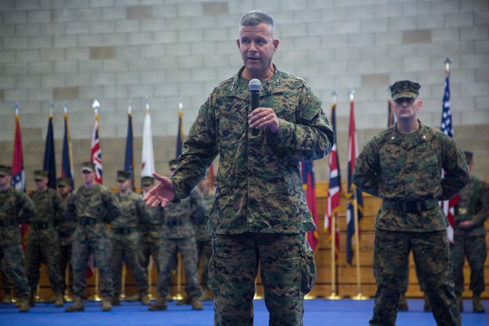 13th MEU Change of Command Ceremony