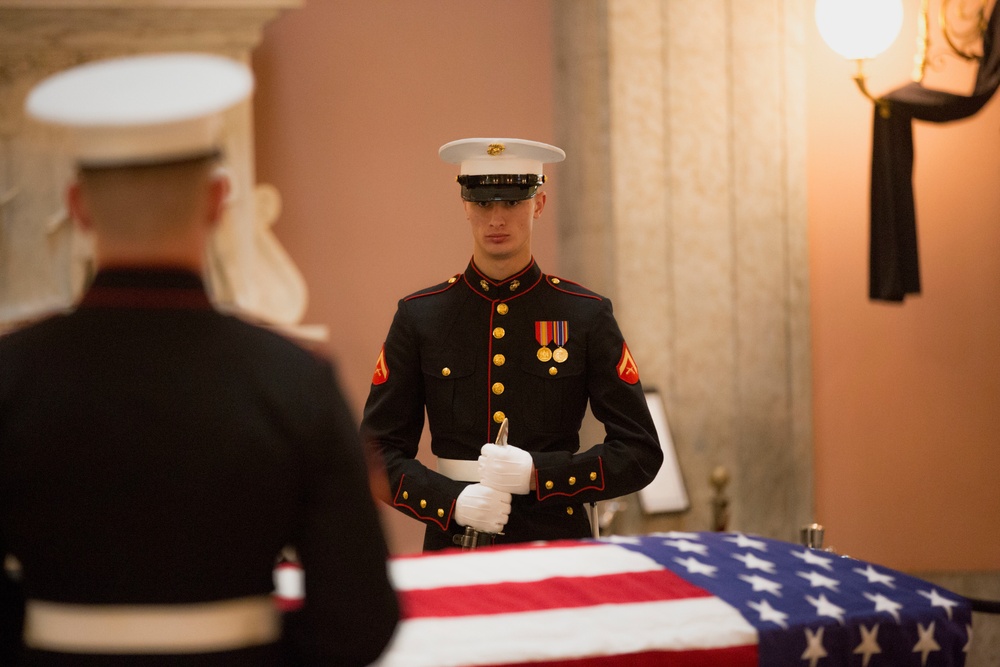 Repose of Sen. John H. Glenn, Jr.