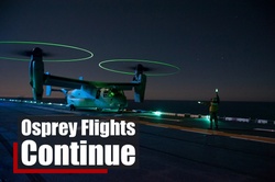 MV-22 Ospreys in Japan continue flight operations