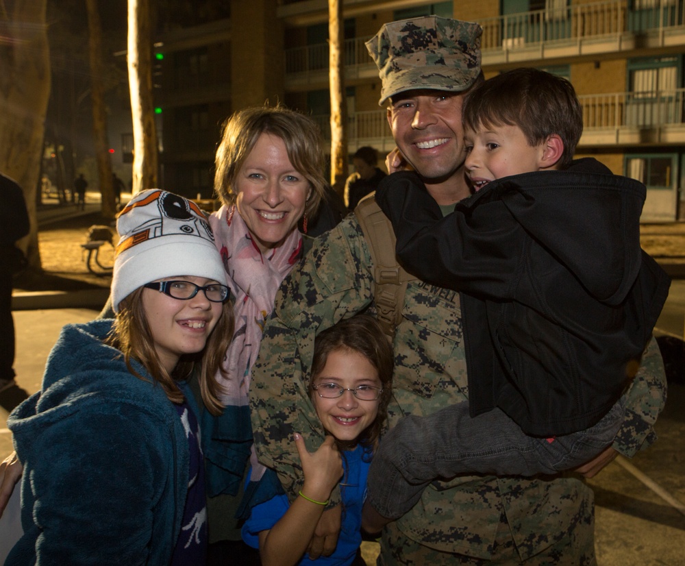 Ocean Warriors: Marines with Exercise Koa Moana 16-4 Return Home To Camp Pendleton
