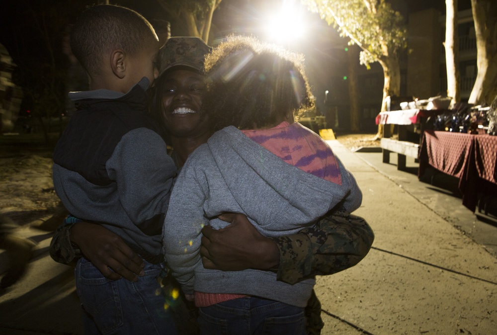 Ocean Warriors: Marines with Exercise Koa Moana 16-4 Return Home To Camp Pendleton