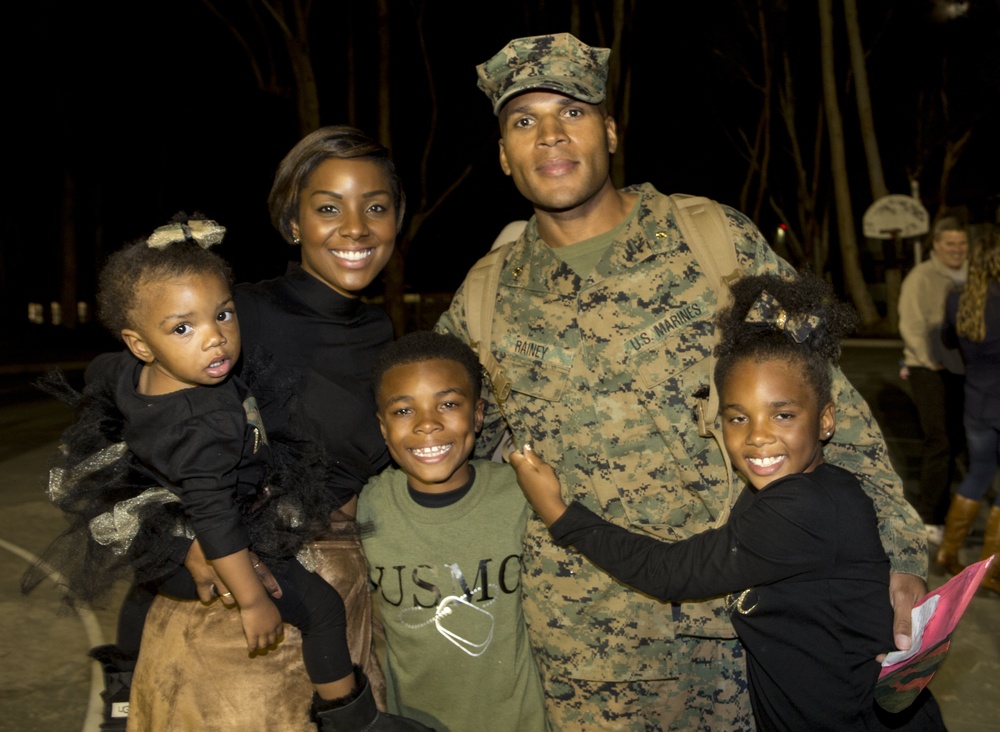 Ocean Warriors: Marines with Exercise Koa Moana 16-4 Return Home To Camp Pendleton