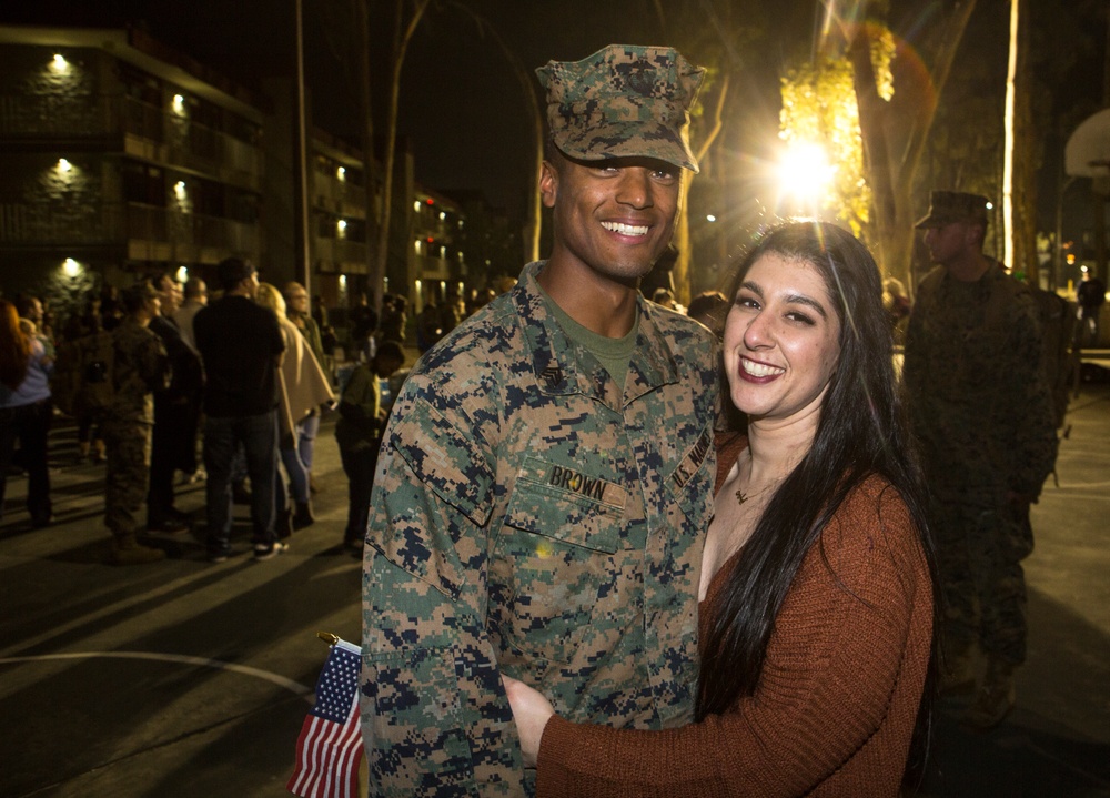 Ocean Warriors: Marines with Exercise Koa Moana 16-4 Return Home To Camp Pendleton