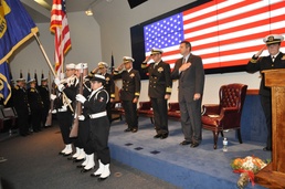 Fair winds and calm seas: division bids farewell to beloved leader