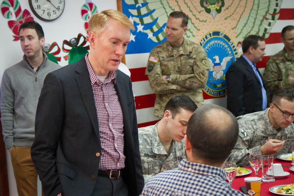 Senator Lankford visits Kosovo