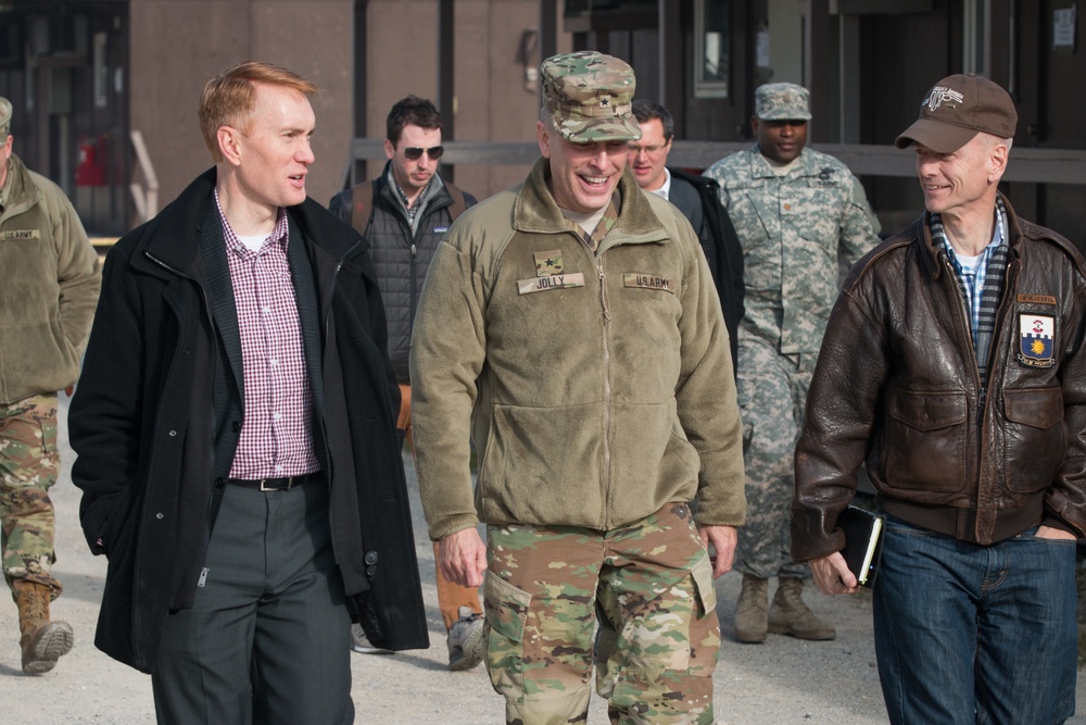 Senator Lankford visits Kosovo
